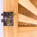 Porte d'intérieure ensoleillée