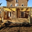 Extension bois à Vaux Le Pénil