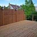 Terrasse bois sur pilotis en pin CL4