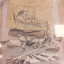 Marqueterie inspirant de l artiste Bernard Jan