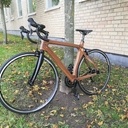 Vélo de route en bois