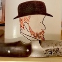 Couteau trappeur forgé