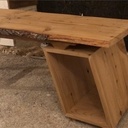 Bureau chêne et cèdre