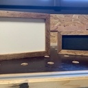 Cadres en bois de récup