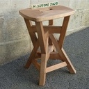 Tabouret :  2 "A" en diagonale