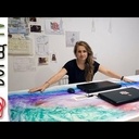 Bureau informatique, plateau époxy