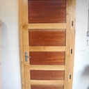 Porte de service de l'atelier