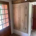 Porte de placard en chataîgnier