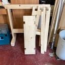 Traîteaux en déplacement