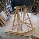 Maquettes de progression de charpente
