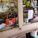 Porte d'entrée picarde petit bois.