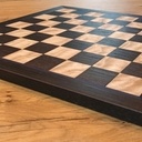 Échiquier en placage bois