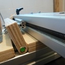 Incrément par tige filetée 10x2 dans le profilé alu