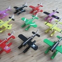 Avion de course puzzle 3D