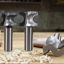 Fraises de fabication des dominos