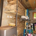 Atelier dans garage avec kity de + de 50 ans!