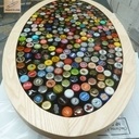 Table Basse bois et fer