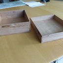 Boîte avec initiale
