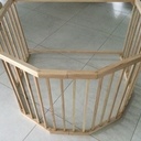 Barrière de protection d’un poêle pour petits enfants