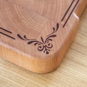 Une planche pour un effet bœuf