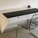 Bureau sans "pied"   Laque et  taquet  Francais  ou  French Cleat
