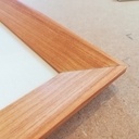 Cadre photo en bois "de famille"