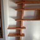 Bibliothèque "zen" en Douglas