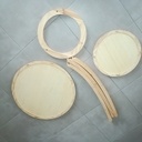 contreparement plaqué en Koto