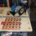 3 Caillebotis qui terminent en dessous de plat