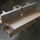 Défonceuse sous table pour établi