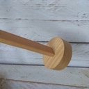 Lampe en lattes de sommier