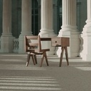 Chaise et bureau inspiré de Pierre Jeanneret et de Detjer