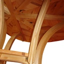 Table feuille pour sept personnes