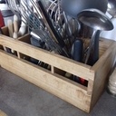 Range ustensiles de cuisine.