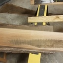 Tête de lit en chêne massif