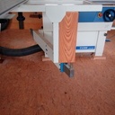 Bloc  de bois pour bras coulissant