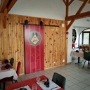 Porte de placard en marqueterie