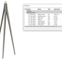 paramètres dans fusion 360