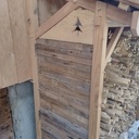 Abri bois de chauffage