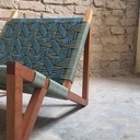 Fauteuil pour enfant tressé