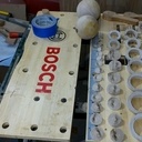 Un nautile en bois au tour