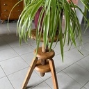 Rénovation de 2 tabourets bois avec vis