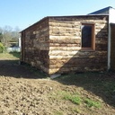 Cabane rustique budget serré, maximum de récup!