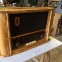 Habillage d'un ancien poste de radio