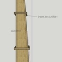 Etagères sans clou, vis ou colle
