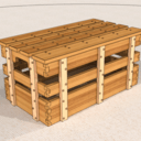 Coffre banc à jouet