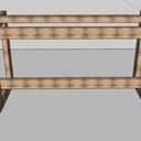 Base para Mesa tampo Blindex e outros