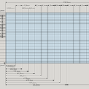 tracé pratique du panneau a tourillons (axes de perçages)!