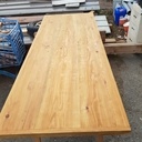 Table Mélèze et acier