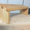 Banc de meditation en Frenes.